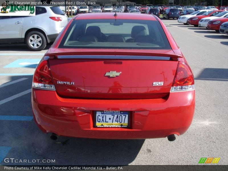Precision Red / Ebony Black 2008 Chevrolet Impala SS