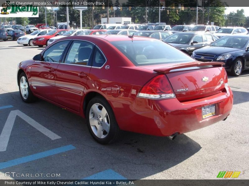 Precision Red / Ebony Black 2008 Chevrolet Impala SS
