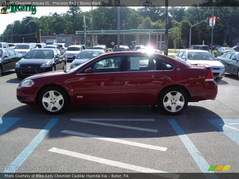 Precision Red / Ebony Black 2008 Chevrolet Impala SS