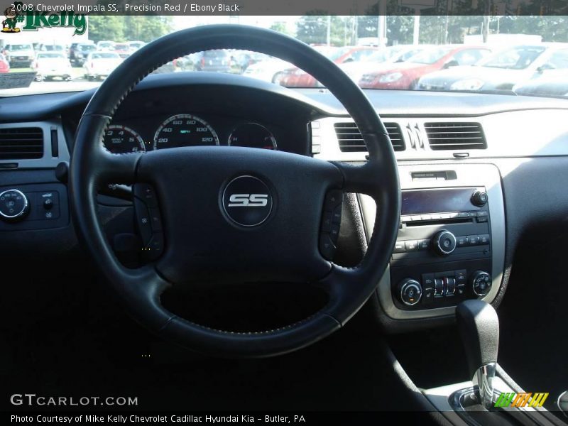 Precision Red / Ebony Black 2008 Chevrolet Impala SS