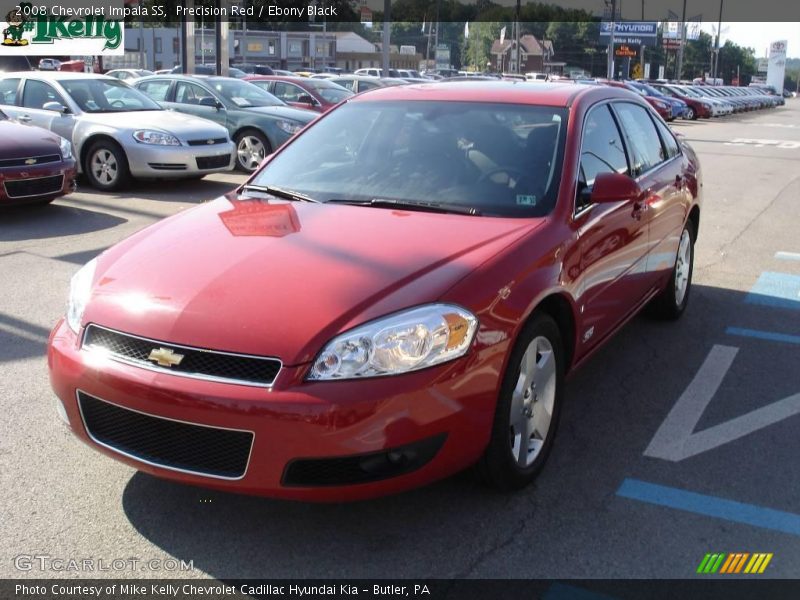 Precision Red / Ebony Black 2008 Chevrolet Impala SS