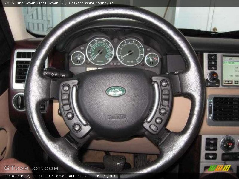 Chawton White / Sand/Jet 2006 Land Rover Range Rover HSE