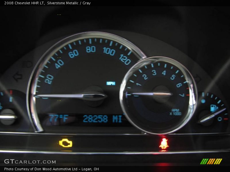 Silverstone Metallic / Gray 2008 Chevrolet HHR LT