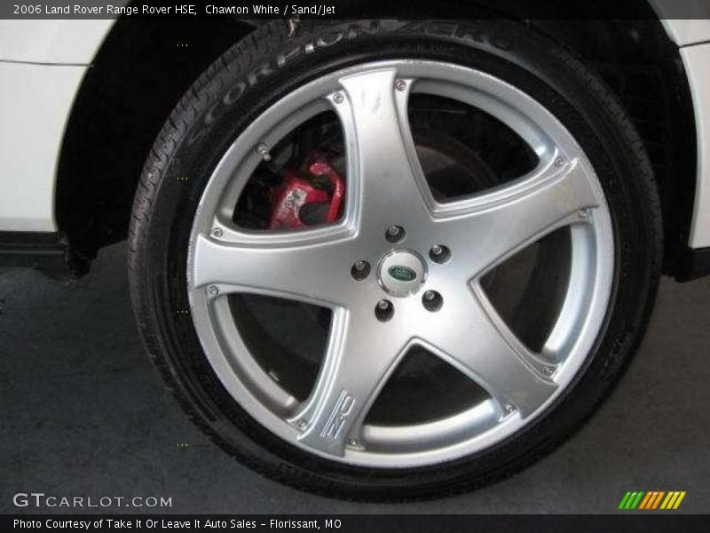 Chawton White / Sand/Jet 2006 Land Rover Range Rover HSE