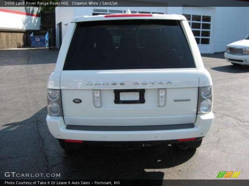 Chawton White / Sand/Jet 2006 Land Rover Range Rover HSE