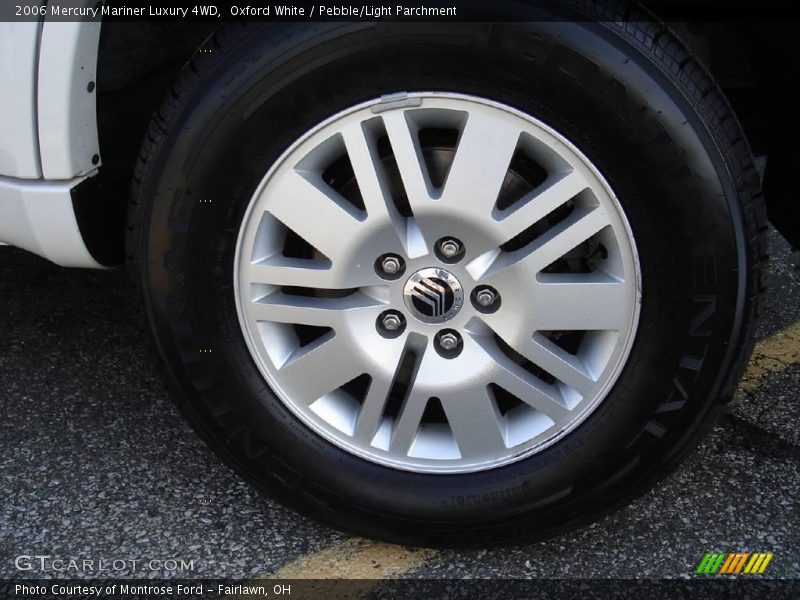 Oxford White / Pebble/Light Parchment 2006 Mercury Mariner Luxury 4WD