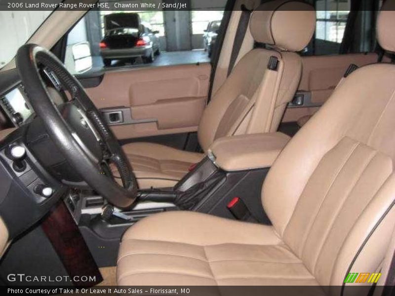 Chawton White / Sand/Jet 2006 Land Rover Range Rover HSE
