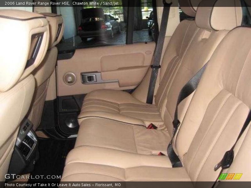 Chawton White / Sand/Jet 2006 Land Rover Range Rover HSE