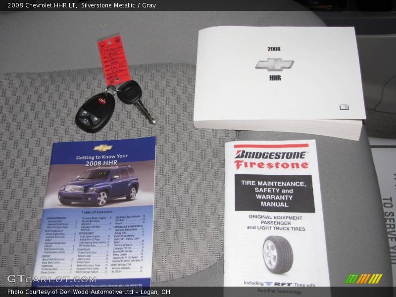 Silverstone Metallic / Gray 2008 Chevrolet HHR LT