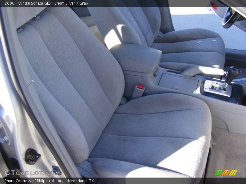 Bright Silver / Gray 2006 Hyundai Sonata GLS