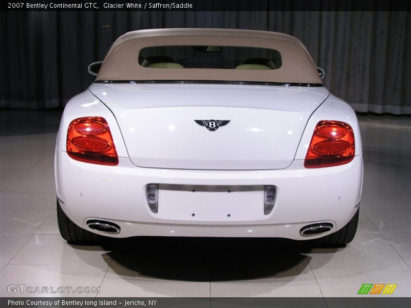 Glacier White / Saffron/Saddle 2007 Bentley Continental GTC