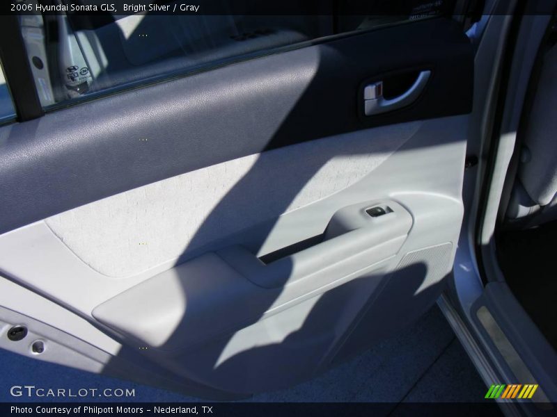 Bright Silver / Gray 2006 Hyundai Sonata GLS
