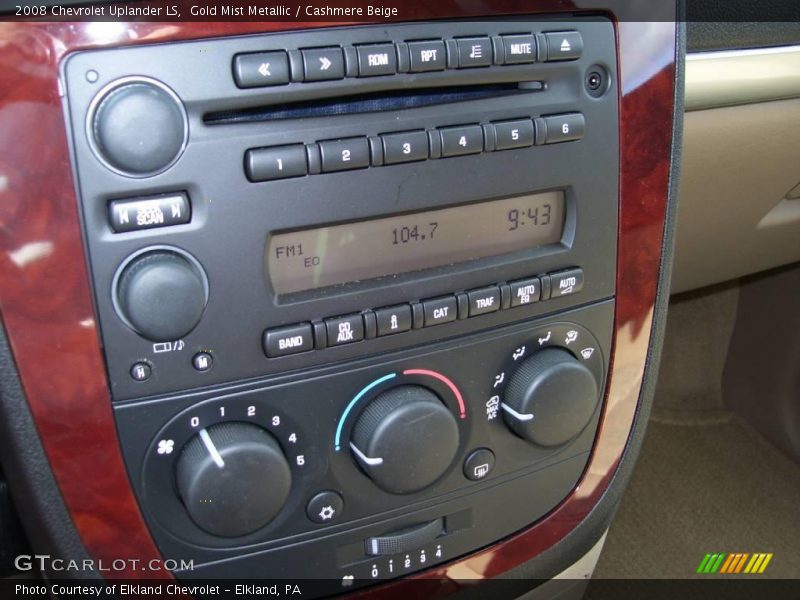 Gold Mist Metallic / Cashmere Beige 2008 Chevrolet Uplander LS