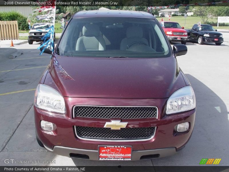 Bordeaux Red Metallic / Medium Gray 2008 Chevrolet Uplander LS