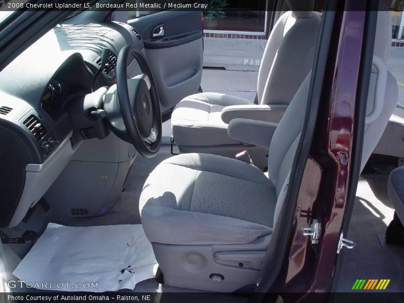 Bordeaux Red Metallic / Medium Gray 2008 Chevrolet Uplander LS