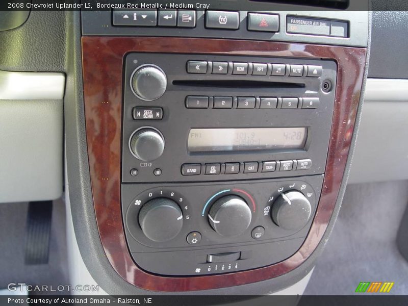 Bordeaux Red Metallic / Medium Gray 2008 Chevrolet Uplander LS