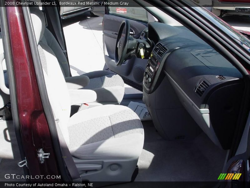 Bordeaux Red Metallic / Medium Gray 2008 Chevrolet Uplander LS