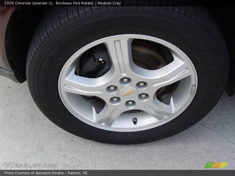 Bordeaux Red Metallic / Medium Gray 2008 Chevrolet Uplander LS