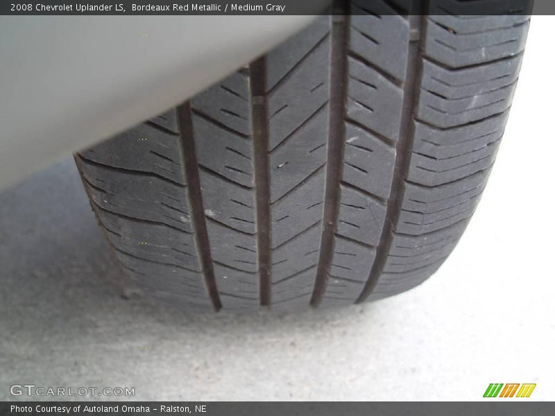 Bordeaux Red Metallic / Medium Gray 2008 Chevrolet Uplander LS
