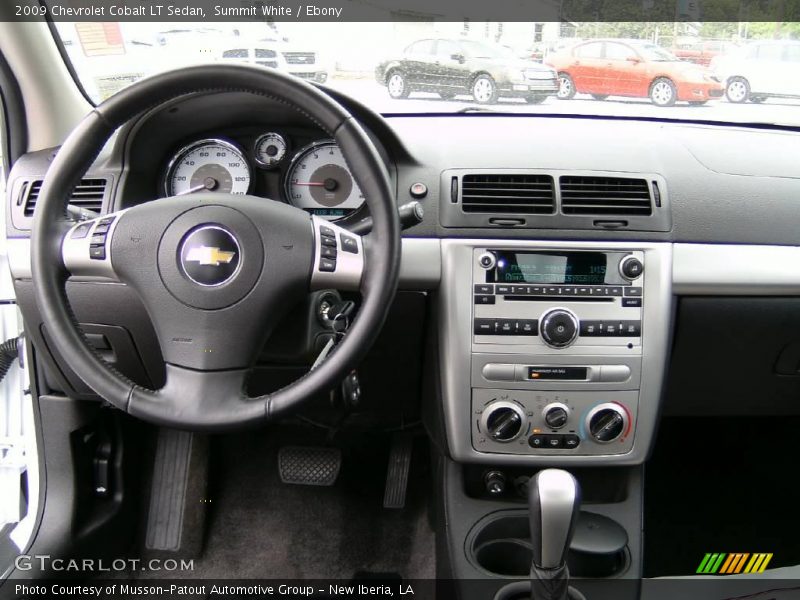 Summit White / Ebony 2009 Chevrolet Cobalt LT Sedan