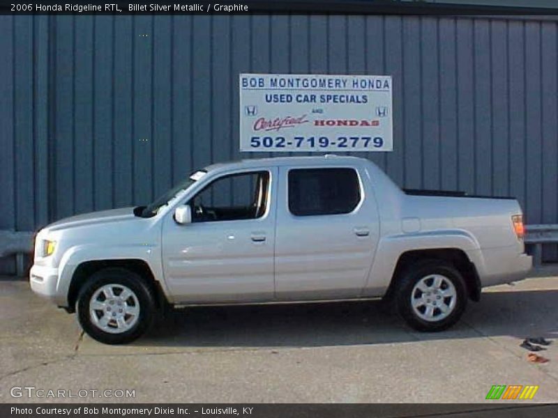 Billet Silver Metallic / Graphite 2006 Honda Ridgeline RTL