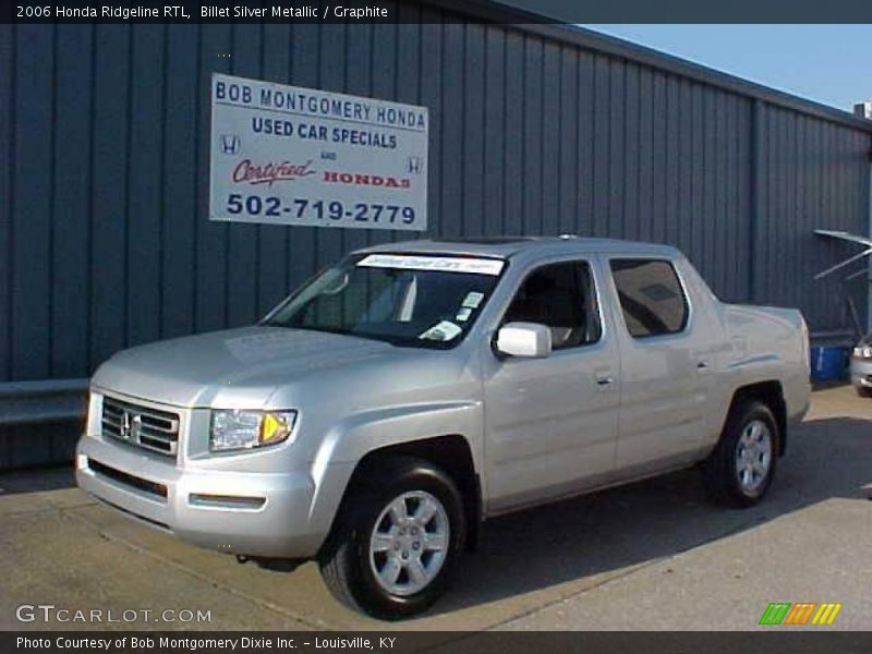 Billet Silver Metallic / Graphite 2006 Honda Ridgeline RTL
