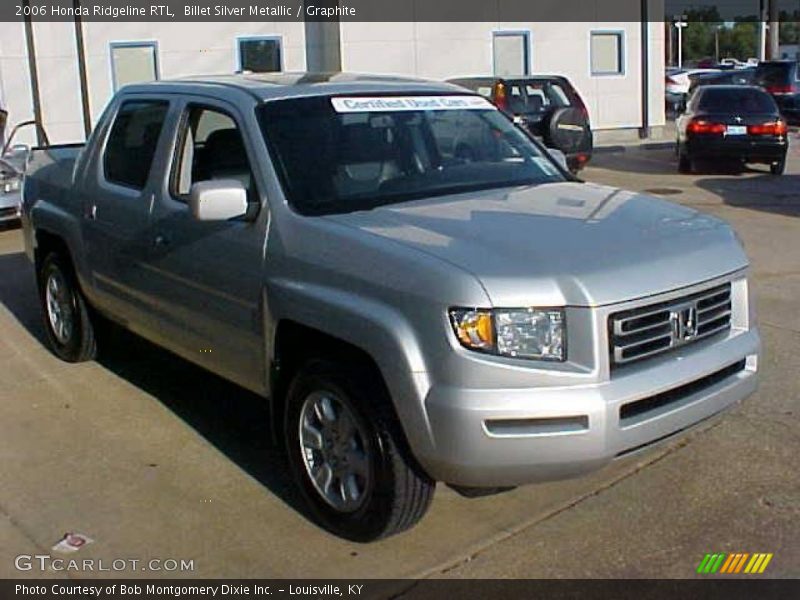 Billet Silver Metallic / Graphite 2006 Honda Ridgeline RTL