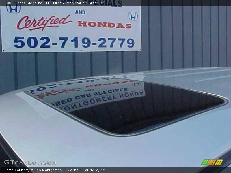 Billet Silver Metallic / Graphite 2006 Honda Ridgeline RTL