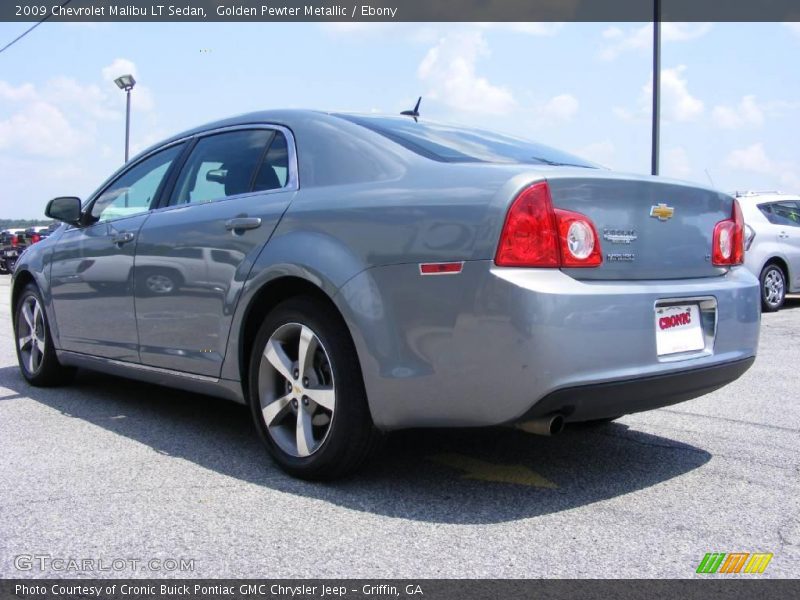 Golden Pewter Metallic / Ebony 2009 Chevrolet Malibu LT Sedan