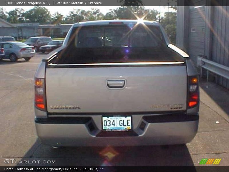 Billet Silver Metallic / Graphite 2006 Honda Ridgeline RTL