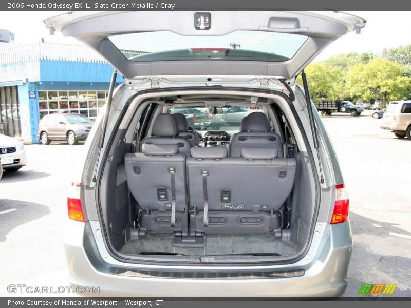 Slate Green Metallic / Gray 2006 Honda Odyssey EX-L