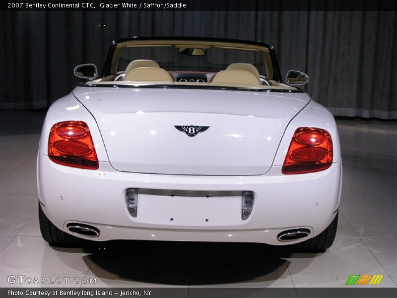 Glacier White / Saffron/Saddle 2007 Bentley Continental GTC