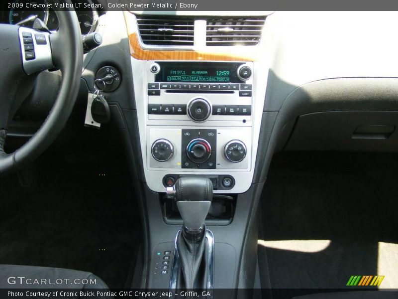 Golden Pewter Metallic / Ebony 2009 Chevrolet Malibu LT Sedan