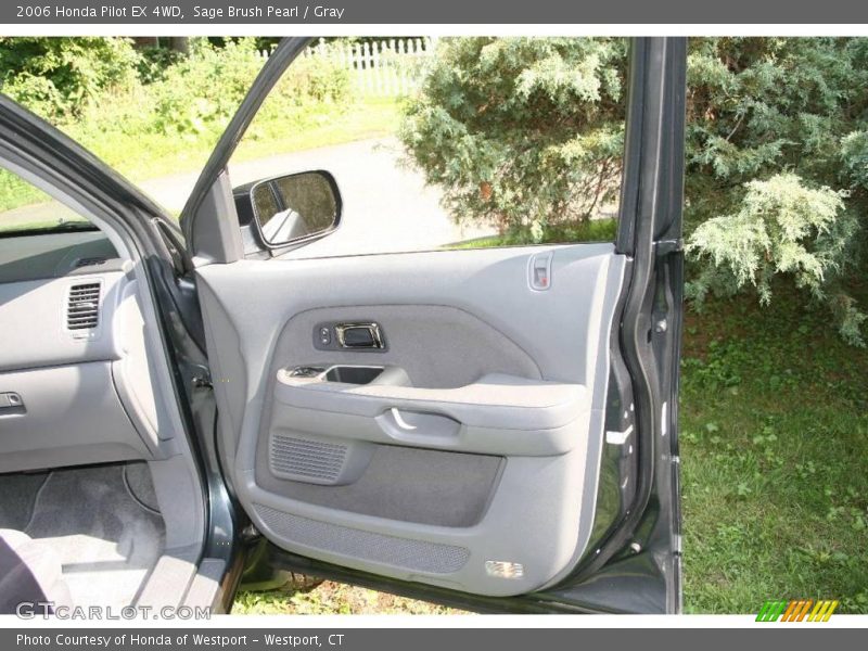 Sage Brush Pearl / Gray 2006 Honda Pilot EX 4WD