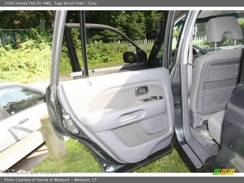 Sage Brush Pearl / Gray 2006 Honda Pilot EX 4WD