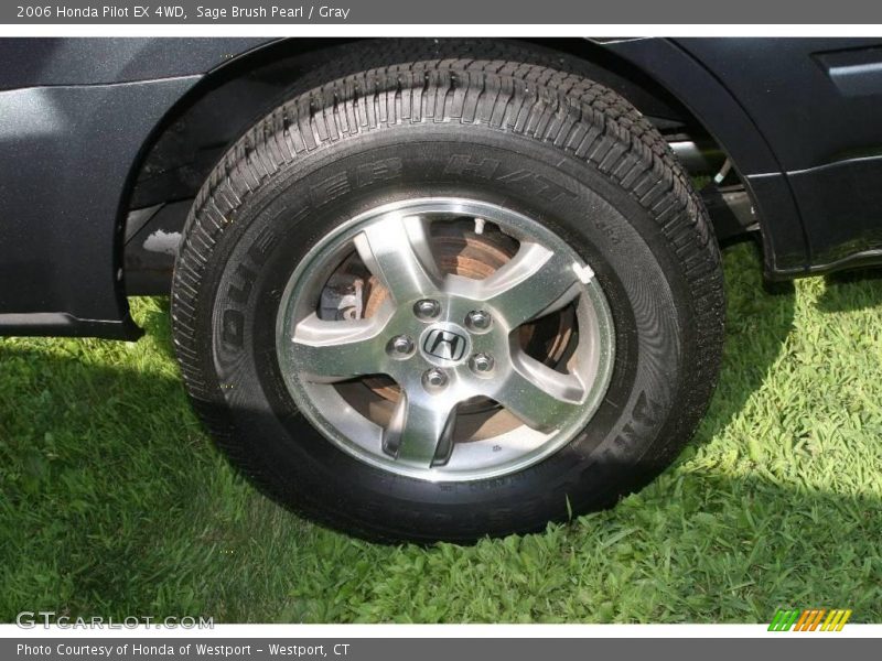 Sage Brush Pearl / Gray 2006 Honda Pilot EX 4WD