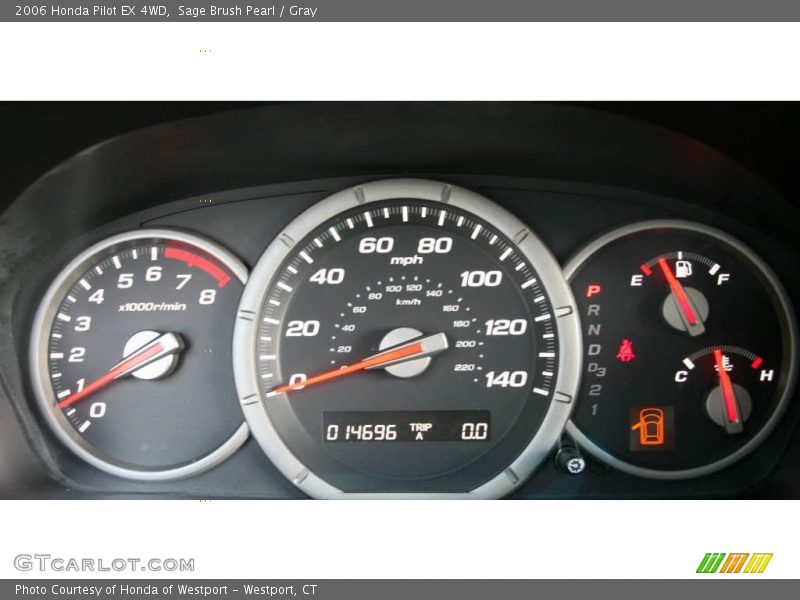 Sage Brush Pearl / Gray 2006 Honda Pilot EX 4WD