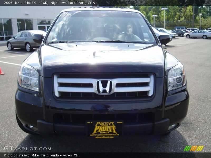 Nighthawk Black Pearl / Gray 2006 Honda Pilot EX-L 4WD