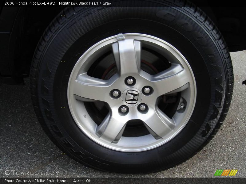 Nighthawk Black Pearl / Gray 2006 Honda Pilot EX-L 4WD
