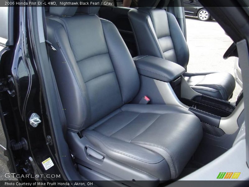 Nighthawk Black Pearl / Gray 2006 Honda Pilot EX-L 4WD