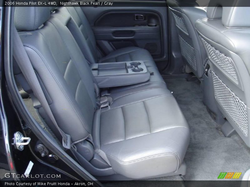 Nighthawk Black Pearl / Gray 2006 Honda Pilot EX-L 4WD