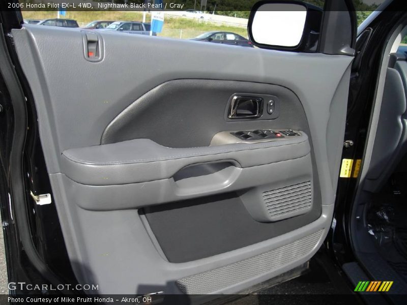 Nighthawk Black Pearl / Gray 2006 Honda Pilot EX-L 4WD