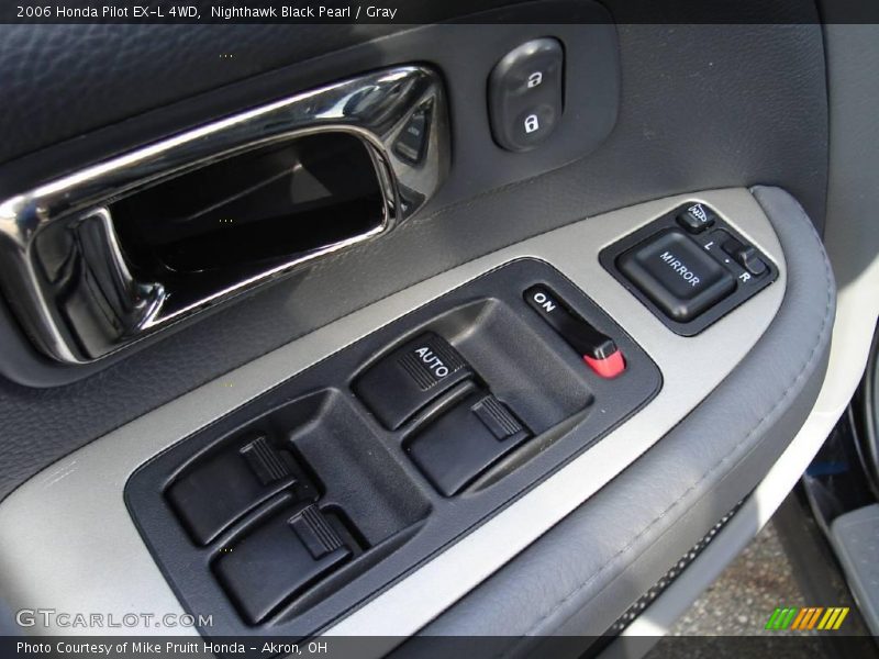 Nighthawk Black Pearl / Gray 2006 Honda Pilot EX-L 4WD