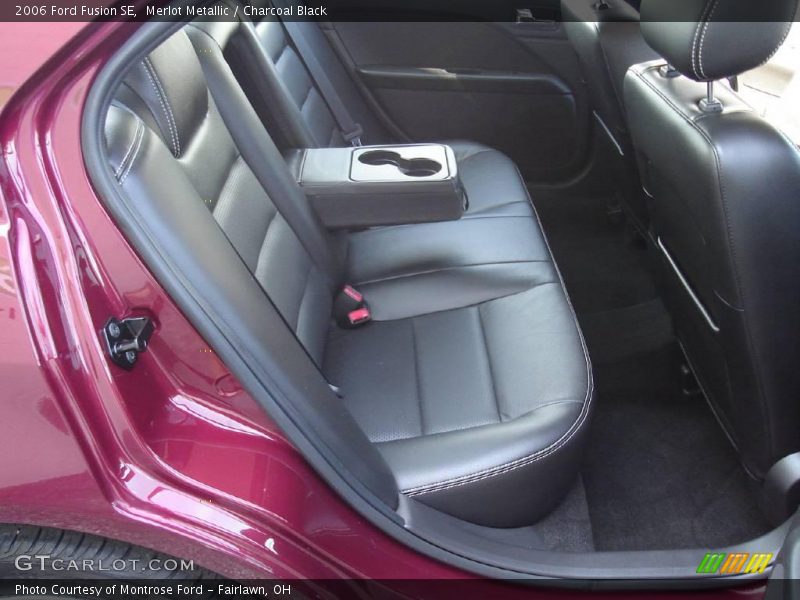 Merlot Metallic / Charcoal Black 2006 Ford Fusion SE