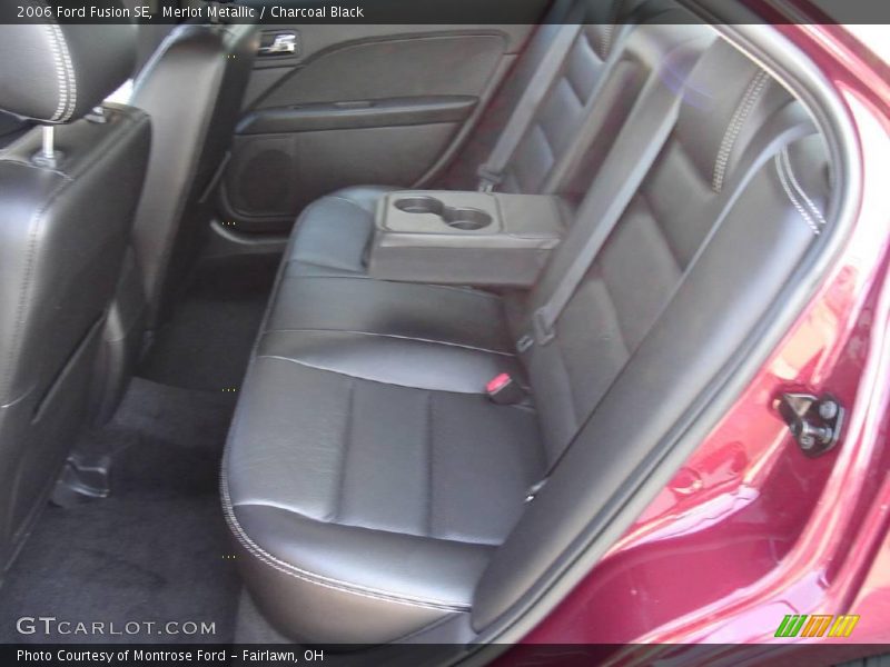 Merlot Metallic / Charcoal Black 2006 Ford Fusion SE