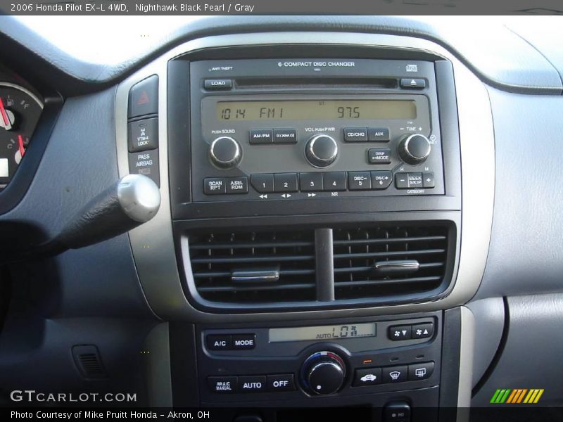 Nighthawk Black Pearl / Gray 2006 Honda Pilot EX-L 4WD