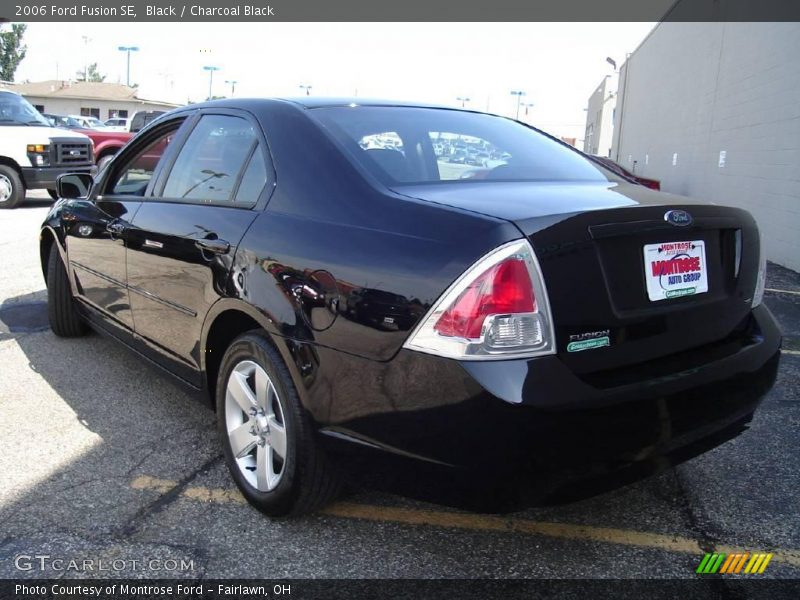 Black / Charcoal Black 2006 Ford Fusion SE