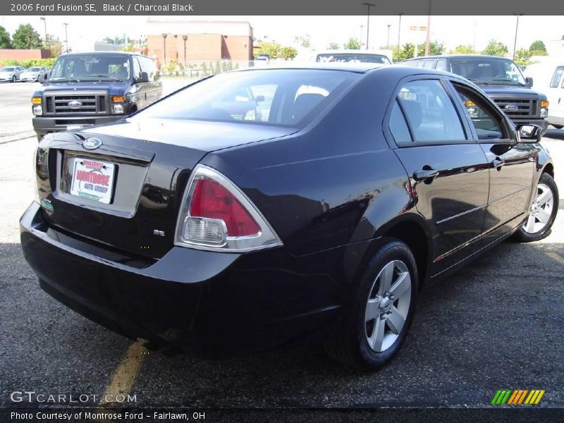 Black / Charcoal Black 2006 Ford Fusion SE
