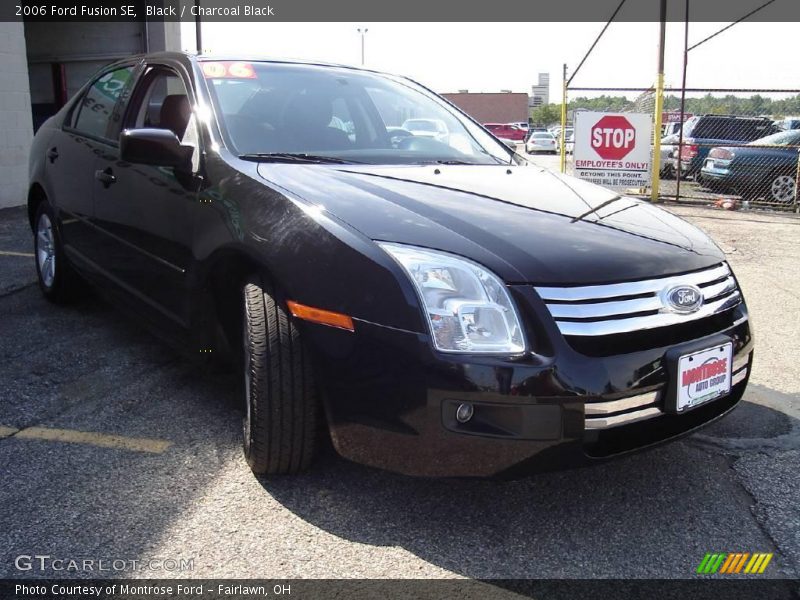 Black / Charcoal Black 2006 Ford Fusion SE
