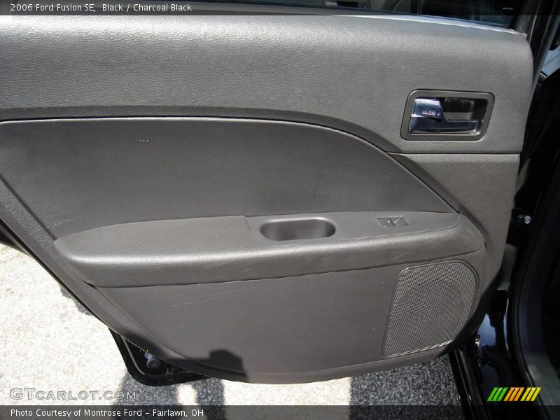 Black / Charcoal Black 2006 Ford Fusion SE